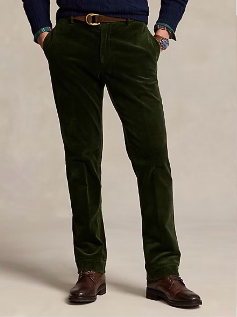 Polo by Ralph Lauren Olive Green Corduroy Pants